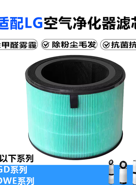 适配LG空气净化器过滤网AS60GD/95/227/247DWE/281DAW 活性炭滤芯