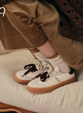 Talitaqoom留声机系列2025秋季新款德训鞋厚底板鞋时尚休闲板鞋女