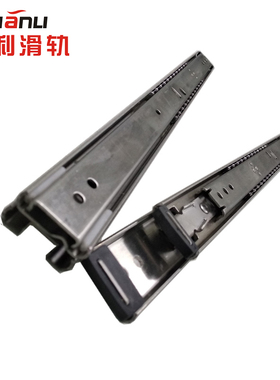 联利35宽不锈钢互锁SSRR36烘烤箱冰柜三节IDC09工业线性滑轨导轨