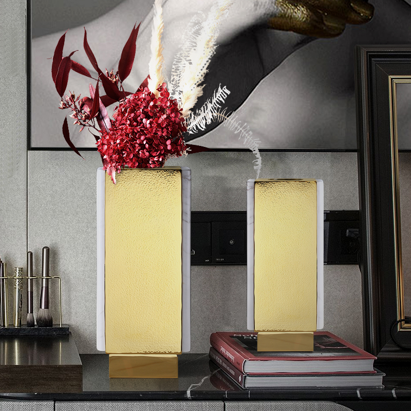 大理石玄关样板间房间装饰品