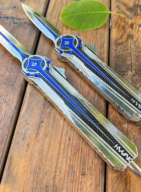 三角洲行动周边北极星刀怜悯弹簧可伸缩刀影锋金属合金模型未开刃