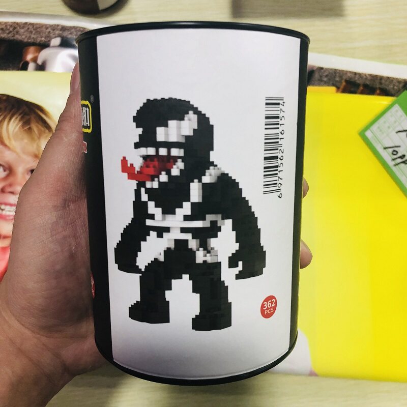 新品mco魔扣积木dc毒液死侍蜘蛛侠蚁人微钻小颗粒女孩子拼装玩具