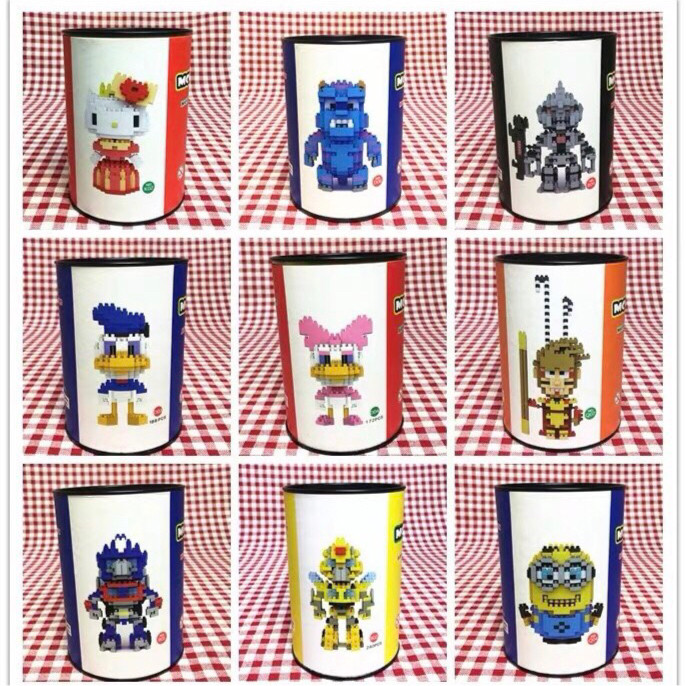 mco魔扣积木变形金刚复仇者联盟卡通人物微型小颗粒拼装益智玩具