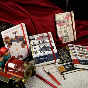 九口山生活百科全书系列笔记本 B6复古创意手绘本读书手帐日记本