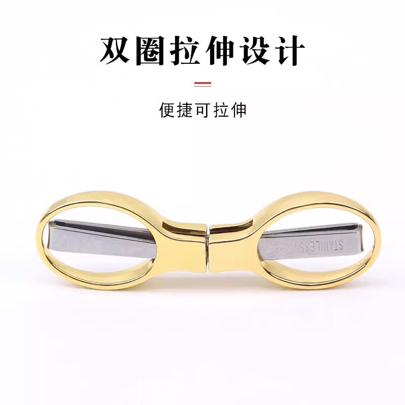 공식 정통 ZHANG XIAOQUAN 작은 가위 작은 휴대용 스테인레스 스틸 미니 접는 가위 여행 낚시 가위