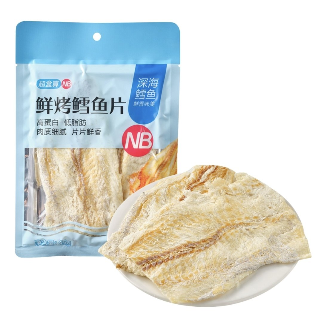 盒马鲜烤鳕鱼片45g鲜香味美图片