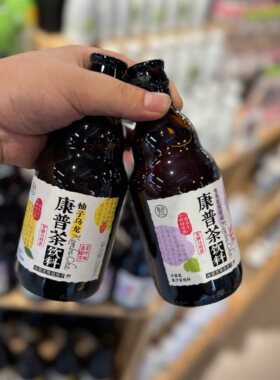 盒马柚子乌龙紫苏夏黑葡萄康普茶