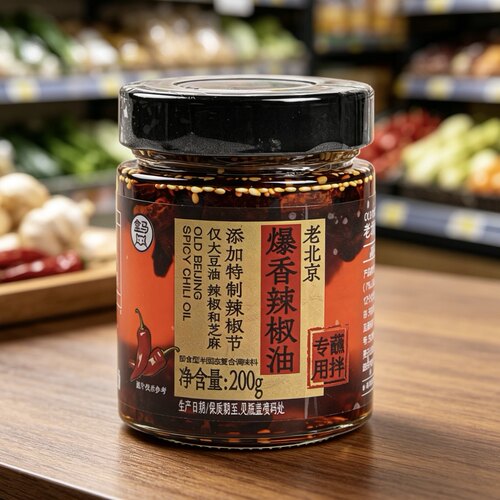 盒马老北京爆香辣椒油200g