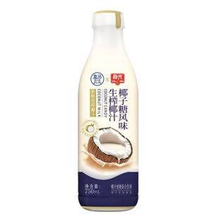 盒马春光联名款椰子糖风味生榨椰汁750g复刻经典清甜新生促销包邮