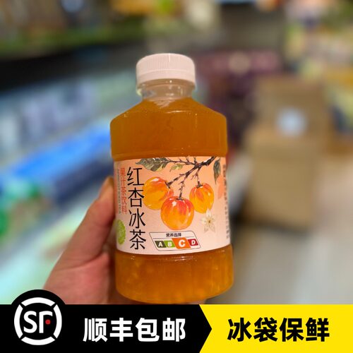 盒马红杏冰茶500ml果汁茶饮料