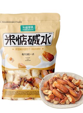 盒马米惦碱水面包干海盐焦糖味