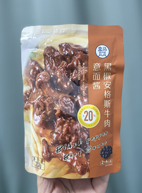 盒马黑椒安格斯牛肉意面酱252g
