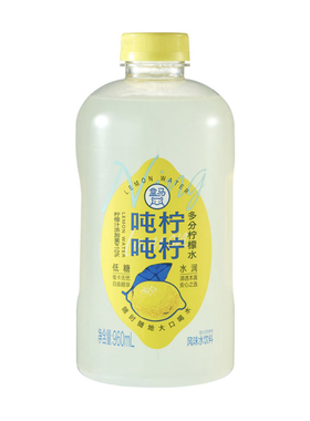 盒马吨吨柠柠多分柠檬水960ml汁水丰富真材实料水润清爽酸甜交织