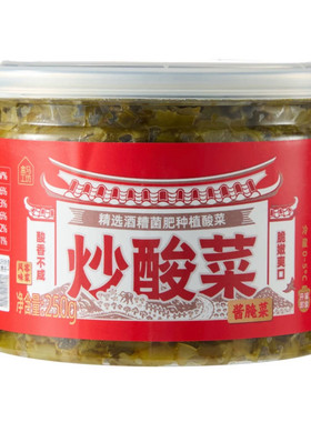 盒马工坊炒酸菜客家风味250g