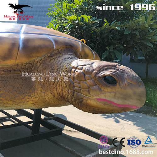 摆件模型拍照大型机械电动仿真乌龟史前动物海龟展厅装饰展览