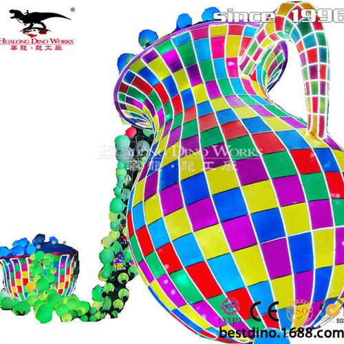 灯会厂家制作圣诞节春节彩灯组合灯展花灯草坪摆件创意灯组