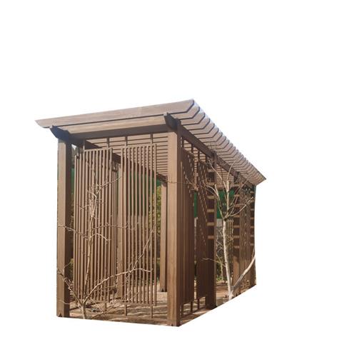 大型不锈钢廊架大型景观园林钢结构金属异形长廊不锈钢亭子雕塑