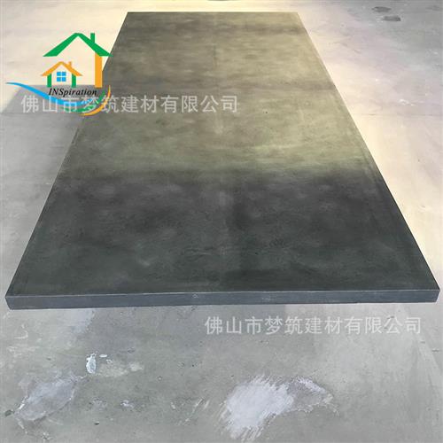 厂家生产公园创意水泥预制异型景观坐凳北欧风GRC清水混凝土台面