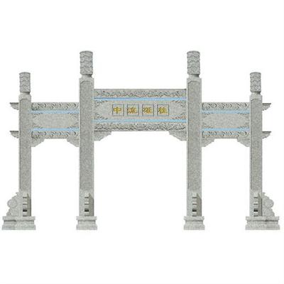 山东石雕牌坊图纸农村石坊哪里卖石制牌坊多少钱