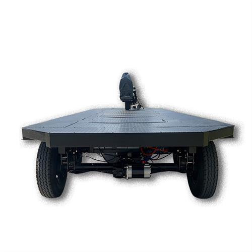 重型船型低速花车六轮双驱电动巡游彩车街景车影视道具车底盘