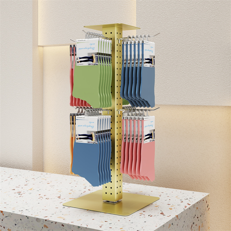 多功能可旋转调节袜子手机壳贴纸小卡展示架桌面台面收纳陈列支架