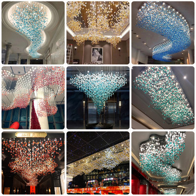 非标定制玻璃琉璃艺术造型吊灯