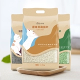 [Eli_ tofu Cat Sand 2,5 кг*4 упаковки] Devuling и Dust, без пыли активных угольных кошек, можно вылить на 20 фунтов оригинального вкуса