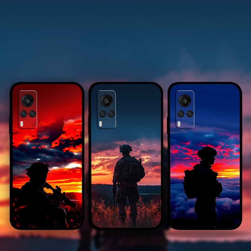 适用vivoiQOO13Pro军旅风手机壳