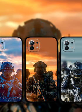 适用小米17Pro15P14p13Ultra12军旅风手机壳Civi5特种兵兵哥军迷魔方液态硅胶红米Note14照片定制k80k70k60e