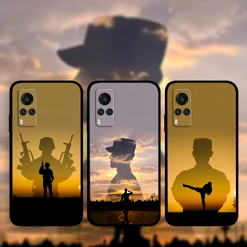 适用vivoiQOO13军旅风手机壳