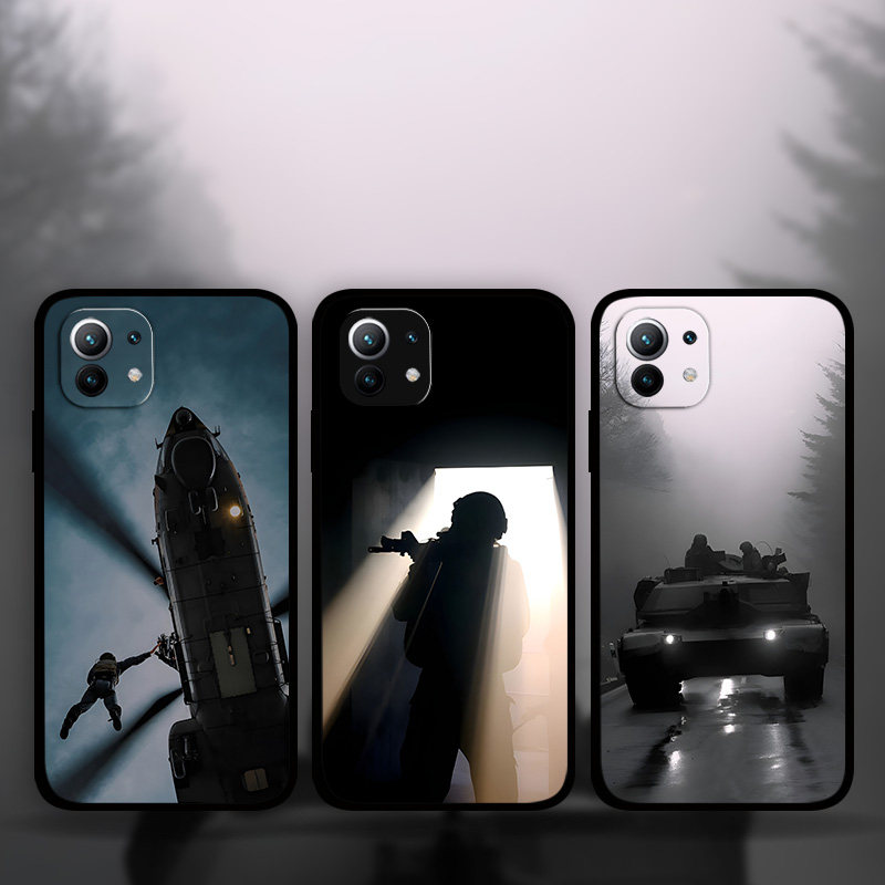 适用小米15Pro军迷风手机壳