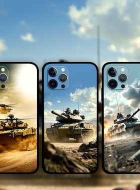 适用iPhone16ProMax军旅风坦克迷手机壳老兵苹果15plus13Mini12p14p8爱国系列周边定制XsMax液态硅胶软壳XRXS