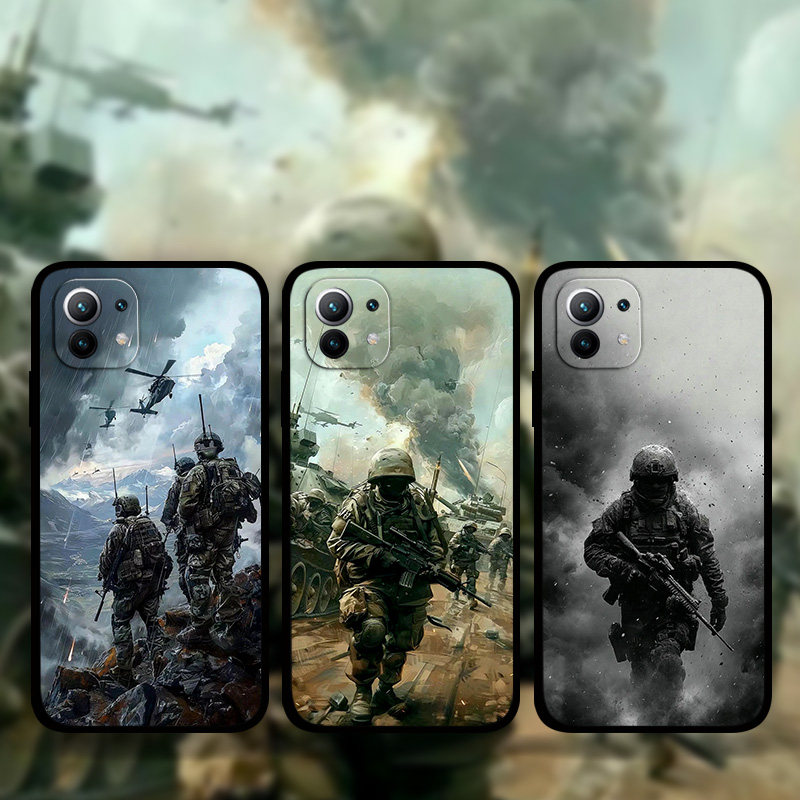 适用小米15Pro军迷风手机壳