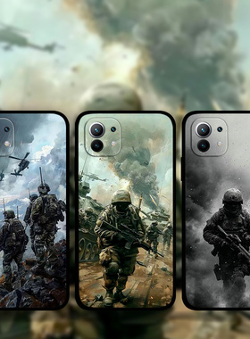 适用小米15Pro14p13Ultra12x11s军旅风手机壳军迷Civi5特种兵兵哥周边红米Note12TURBO照片定制k80k70k60k50e