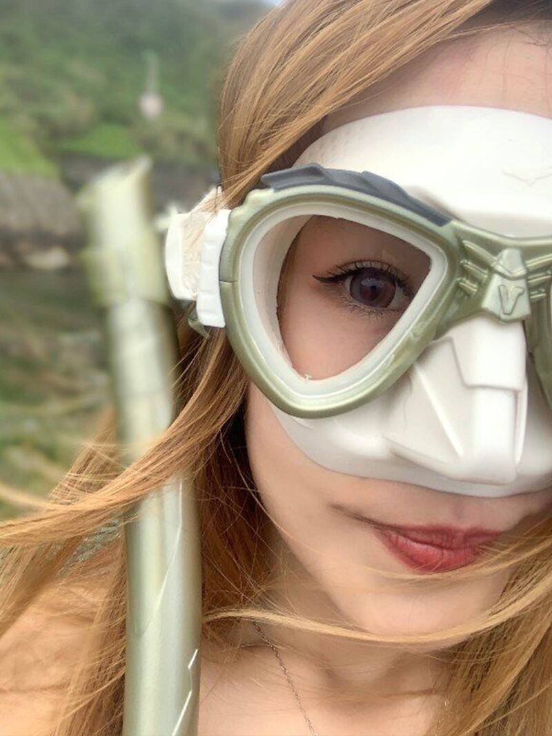 台北vdive专业自由潜水镜美人鱼长脚蹼潜水训练装备面镜呼吸管