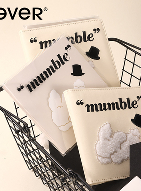 never奶兔方糖本方形本子笔记本日程本空白小本子便携随身计划本方格本高颜值手账本女生方方本