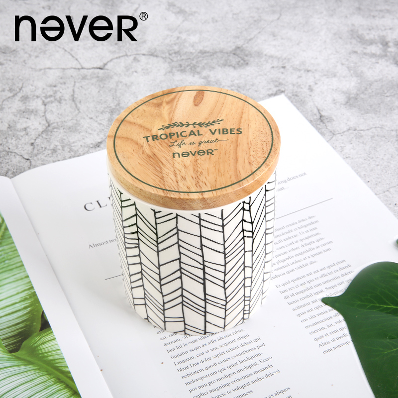 never绿植系列陶瓷笔筒简约带盖桌面置物收纳笔插北欧风|msdalam kategori Kamus elektronik/buku kertas elektronik/alat tulis, perumahan/perkara yang dipaparkan, periuk berus - dari Buy2taobao.com untuk memberikan perkhidmatan ejen Taobao profesional membeli