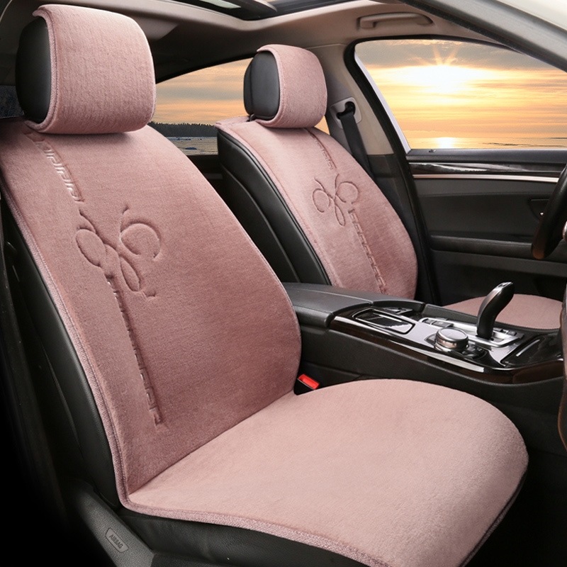 奔驰s350l坐垫gle350glc260gls450e300l amg座椅套羊毛毛绒glb200