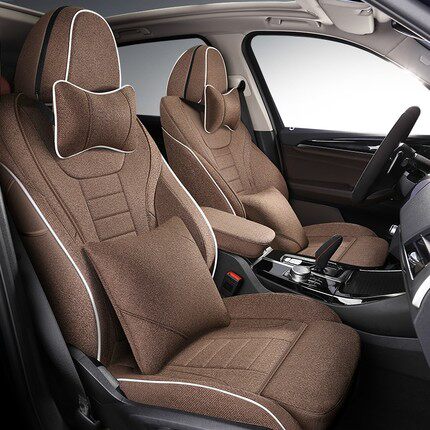 汽车座套亚麻全包四季奔驰r级r300 r320 r350 r400r500专用坐垫套
