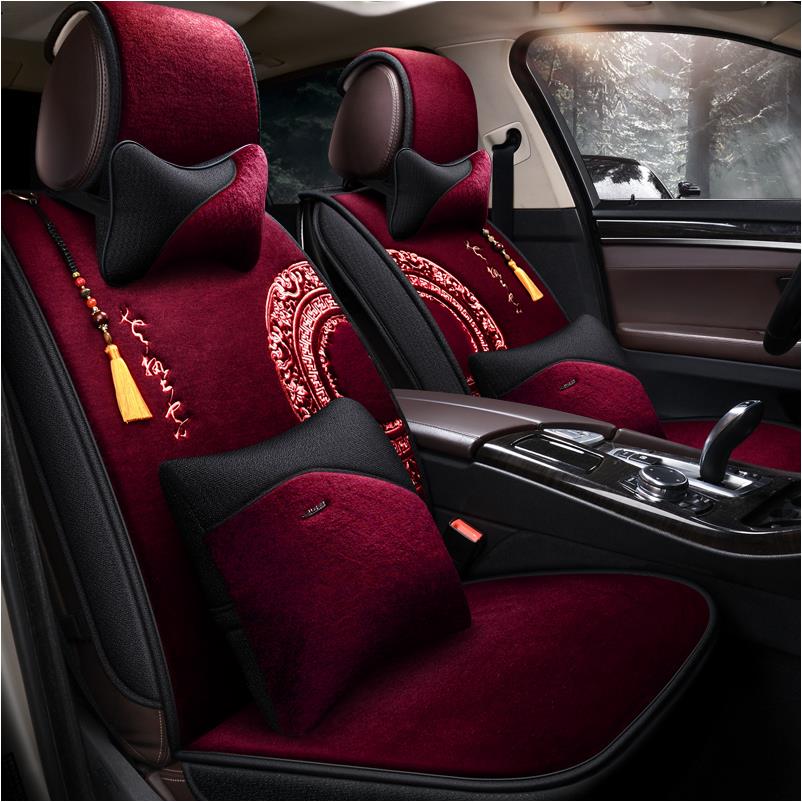 兰德酷路泽冬季羊毛汽车坐垫定制