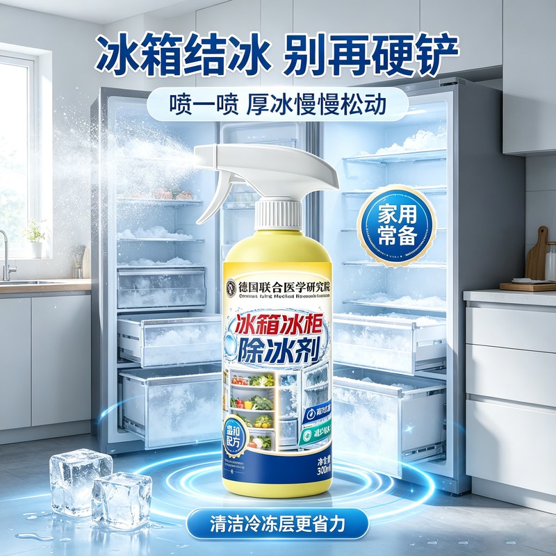 新升级家用冰箱除冰剂融
