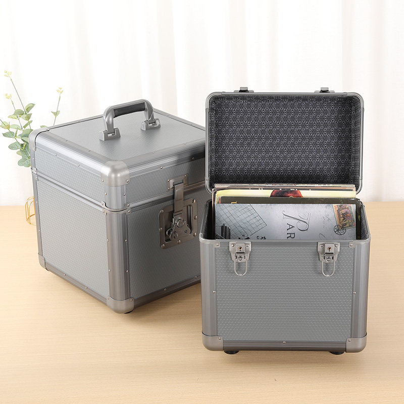 黑胶唱片收纳箱高款12寸碟片存放盒光盘LP专辑架收藏文件存储箱子,五金/工具,五金工具箱/五金收纳箱,淘宝优惠券,粉丝福利购,淘宝优惠卷