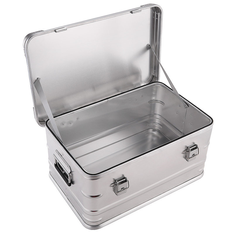 全镁铝合金收纳箱贵重物品防水防潮档案文件资料整理大号储物箱子