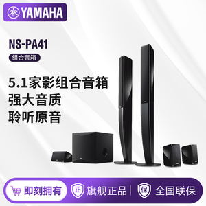 Yamaha/雅马哈 NS-PA41 音响套装5.1声道家庭影院组合音箱六件套