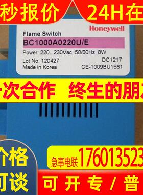 Honeywell/霍尼韦尔燃烧控制器EC7850A1072火焰信号放大器