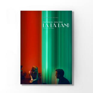 爱乐之城电影海报lalaland女生宿舍卧室海报风墙面桌面装饰画画芯