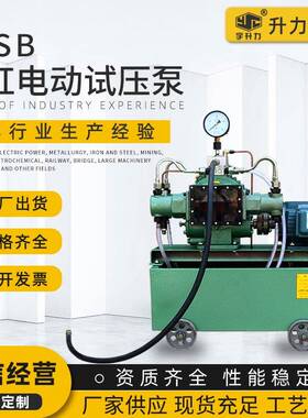 厂家四缸电动试压泵试压机四缸高压水管打压机4DSB往复式