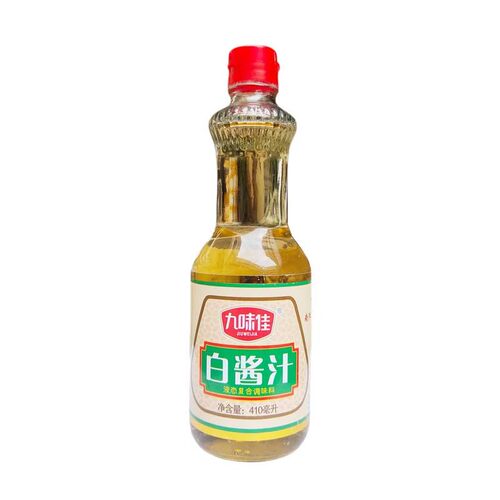 九味佳白酱汁410ml瓶装无色味极鲜西餐调料调味汁鼓油家用商用