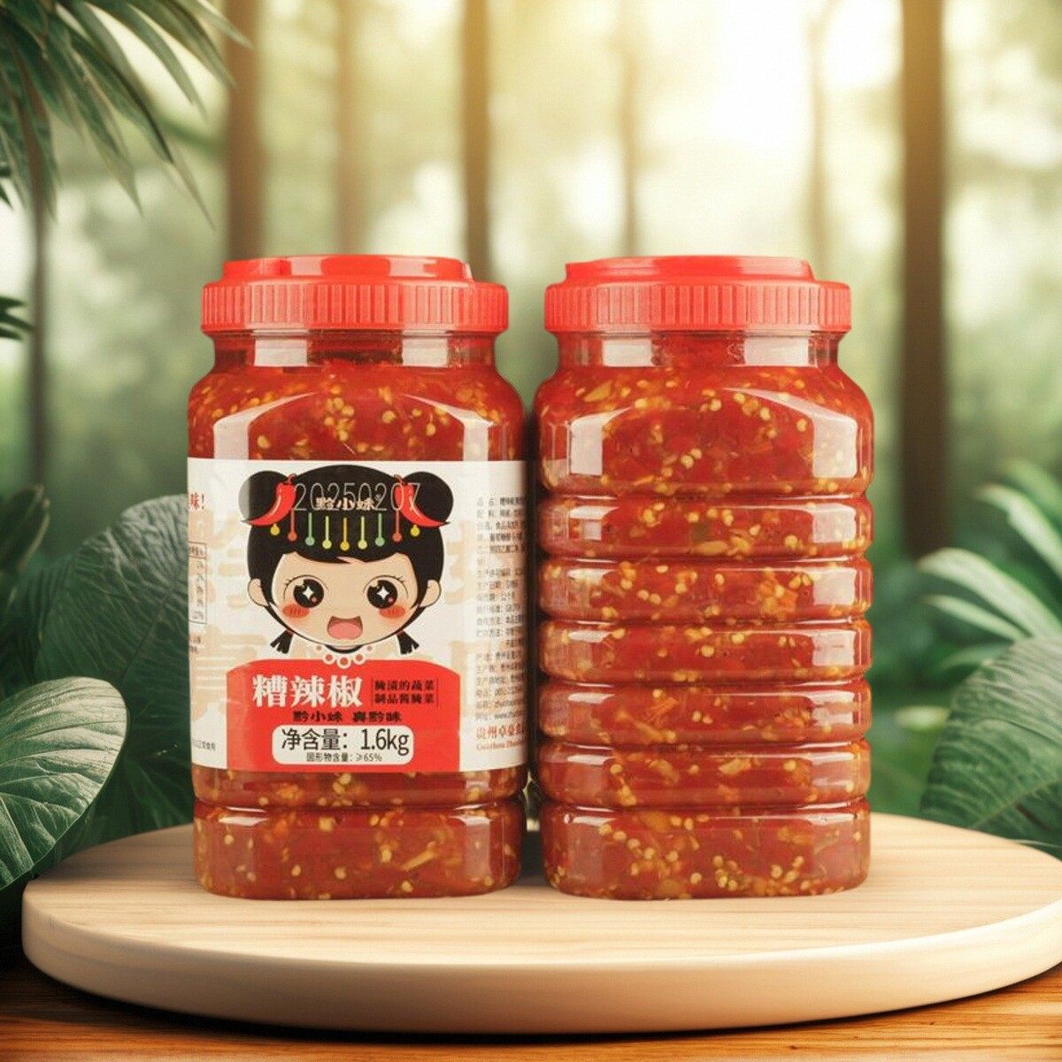 食品贵州糟辣椒瓶装家用糟海椒剁椒下饭烧菜辣椒蘸碟佐料调味料,粮油调味/速食/干货/烘焙,辣椒酱,淘宝优惠券,粉丝福利购,淘宝优惠卷