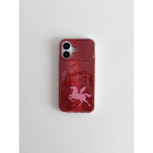 网红款适用软萌治愈新年小飞马苹果17/16/15Promax手机壳